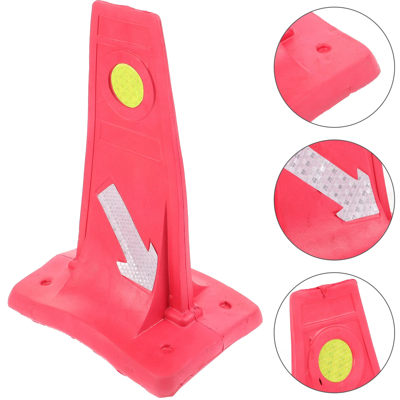 Traffic Signal Bright Color Road Sign For Car Safety Training Reflective Eva Traffic Cone Warning Sign Outdoor Diverter