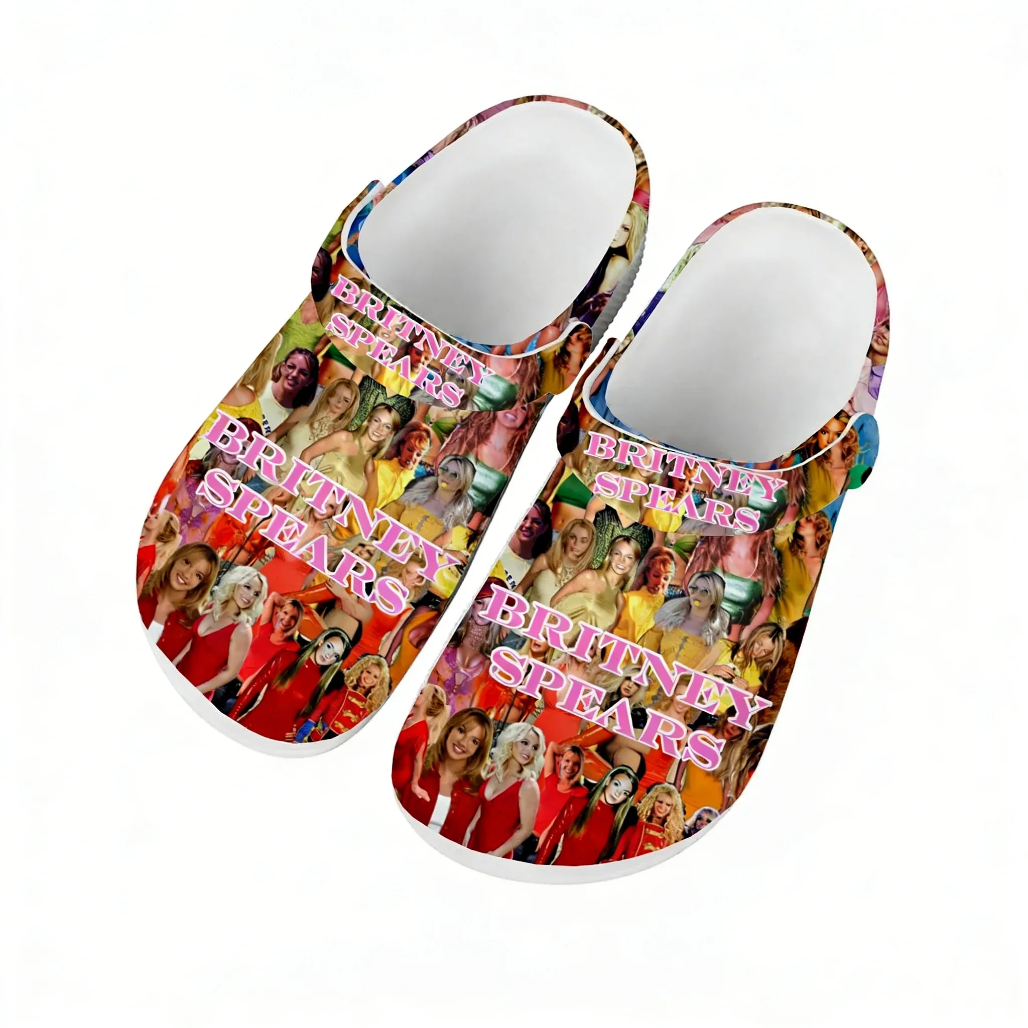 Britney Spears Water Shoe Men Women Teenager High Quality Fashion Home Garden Clogs Custom Sandals Beach Breathable Hole Slipper
