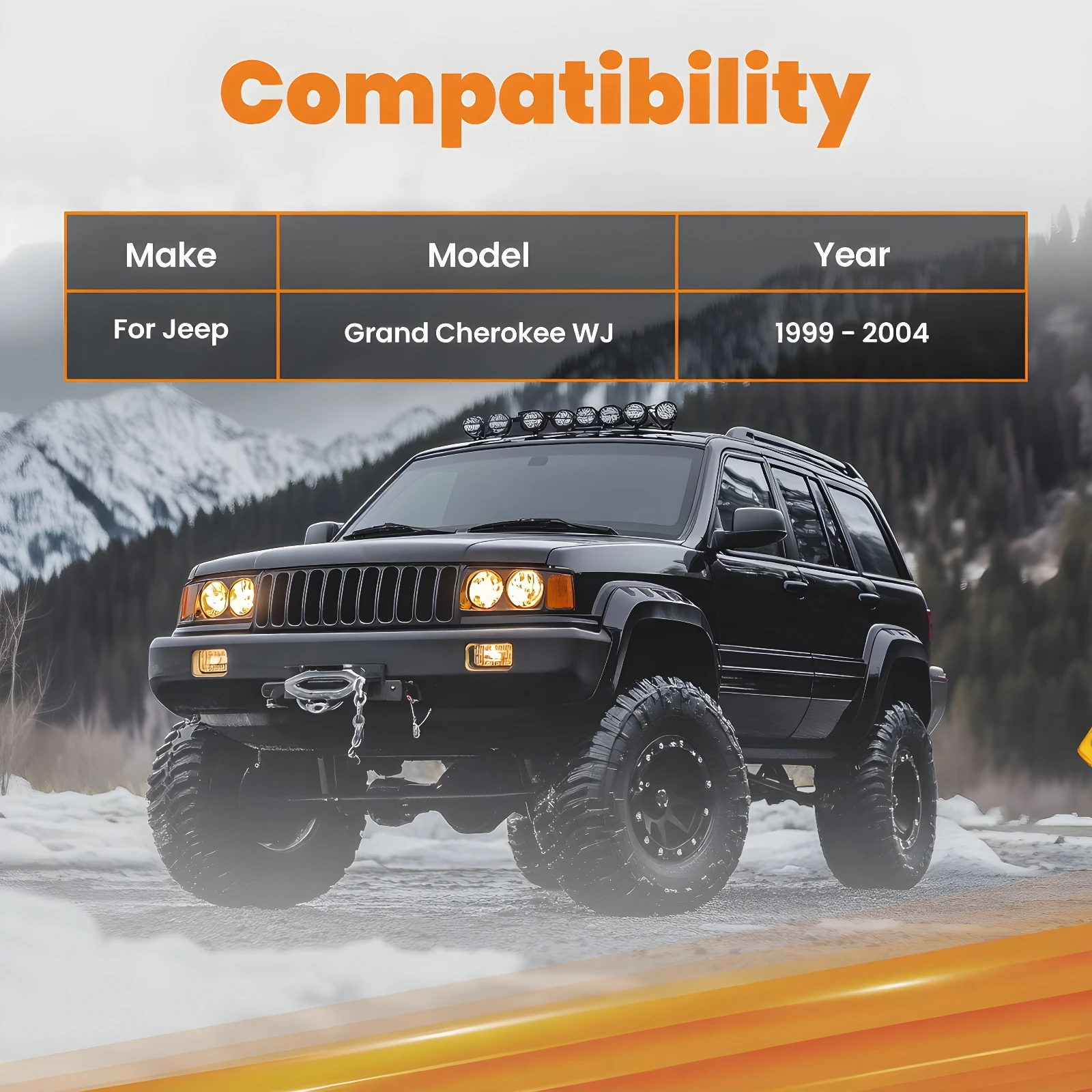 

Rear Sway Bar Kit fit for Jeep Grand Cherokee 1999-2004 2000 2001 2002 03 04