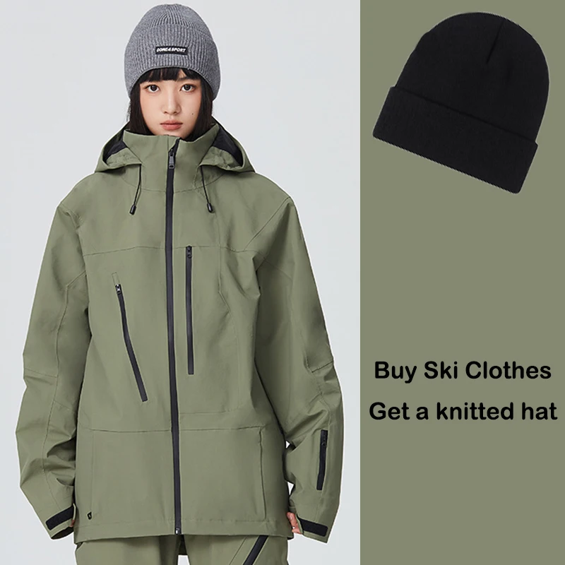 

Snowboard Jacket Winter Women Alpine Couple Cold Windproof Warm Tops Outdoor Snow Clothing Skiing New Man Waterproof Sport Coats