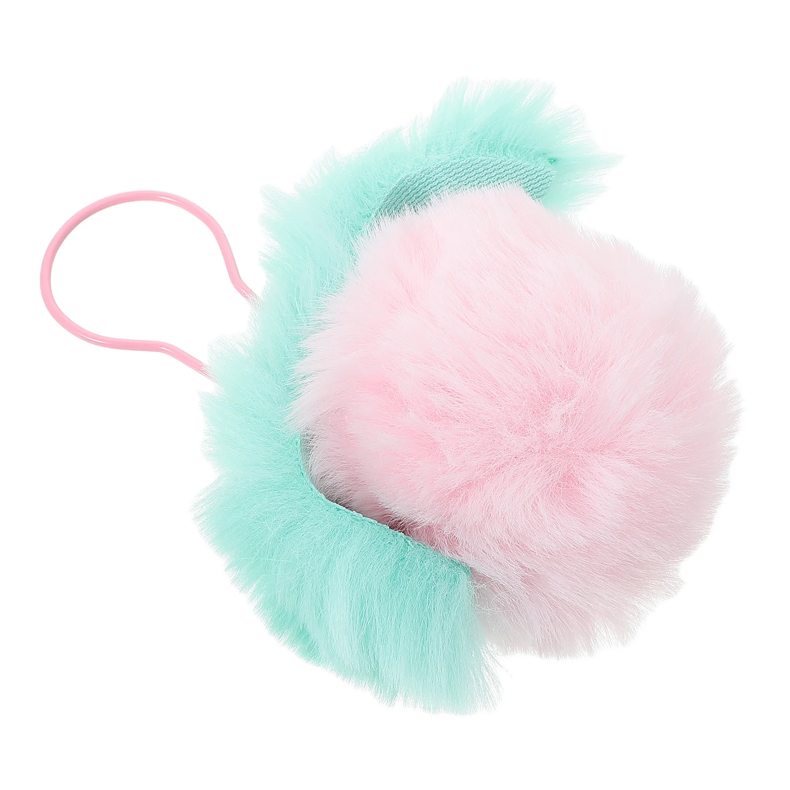 

Peach Imitation Pendant Fruit Butterfly Keychains Mushroom Car Charms with Pink Balls