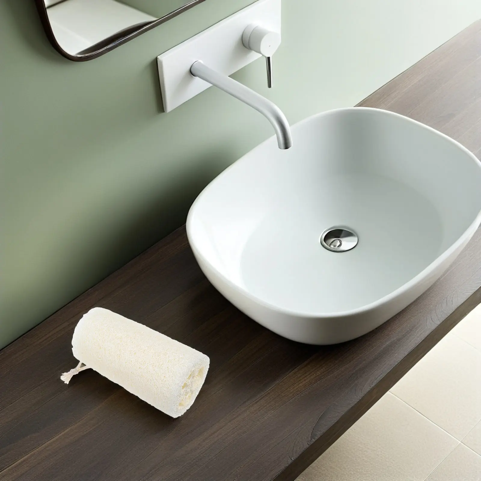 

4Pcs Natural Loofah Exfoliating Body Sponge Scrubber Soft Bath Loofah Shower Cloth for Dry Skin Gentle Exfoliation Body Wash