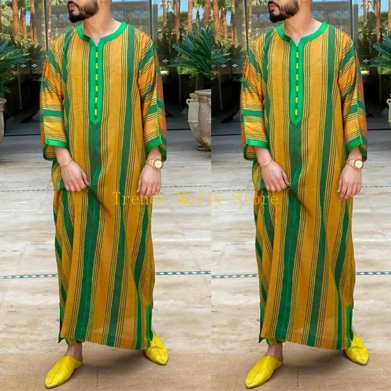 Uomini per pelle N5KB, abiti musulmani jubba thobes abiti islamici arabi abiti musulmani comodi da indossare