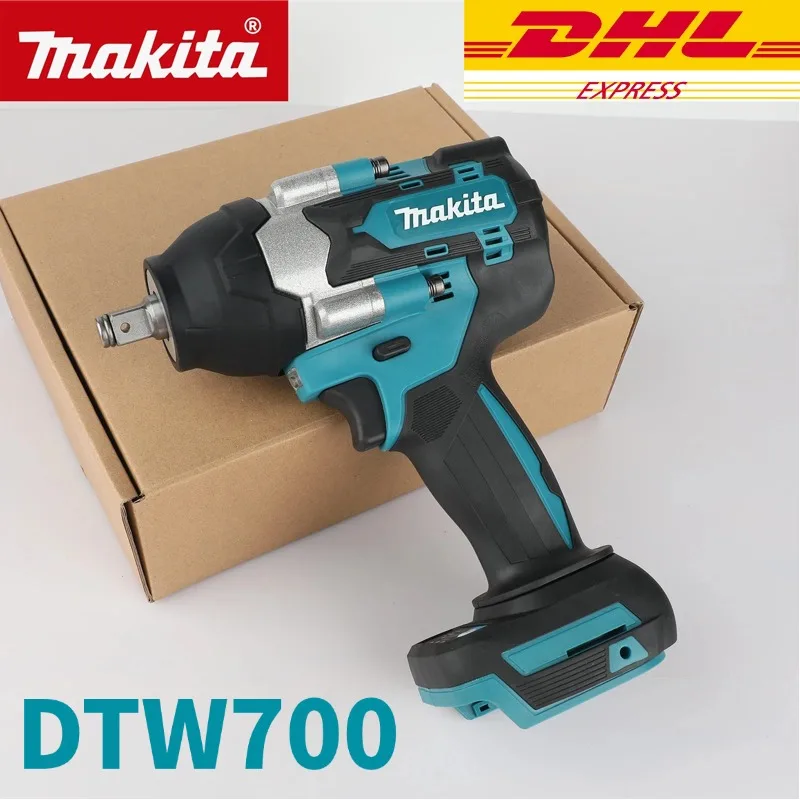 Original Makita DTW700 18 V bürstenloser Schlagschrauber, nackte Einheit, 1/2 Zoll Vierkantantrieb, kabelloses Lithium-Ionen-Werkzeug, Reparatur, Schraubendreher 🛠️