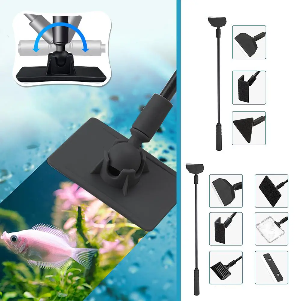 Three-in-one/five-in-one Fish Tank Cleaning Set Cleaning Tank Bottom Stone Landscaping Sand Washing Waterproof And Wearresistant