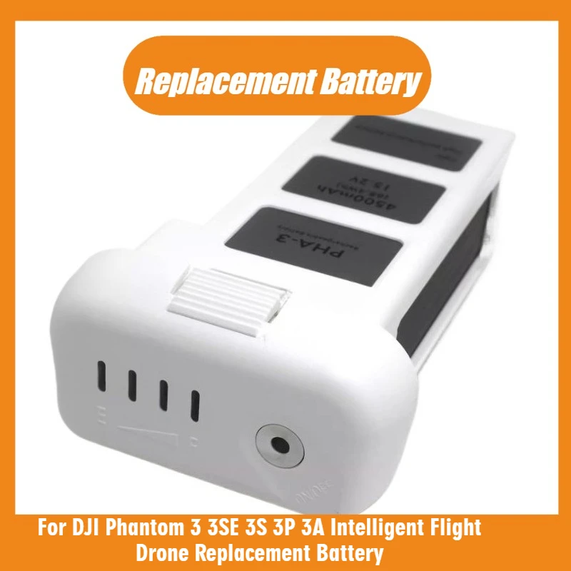 

15.2V 4500mAh Battery For DJI Phantom 3 3SE 3S 3P 3A Intelligent Flight Drone Replacement Battery