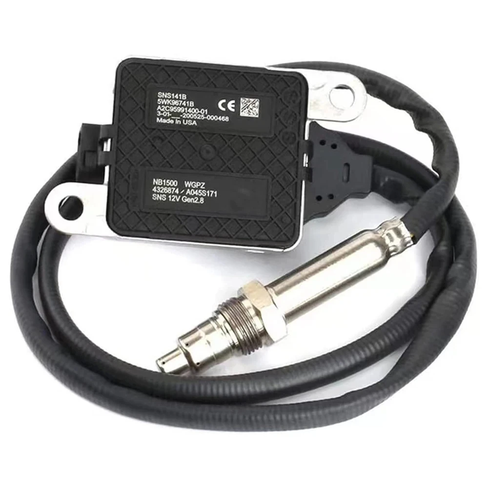 Brand New 4326874 5WK96741B 2006244 NOX Nitrogen Oxide Sensor Made in Germany CONTINENTAL Fits For Cummins 11.9L 15.0L 2013-2018