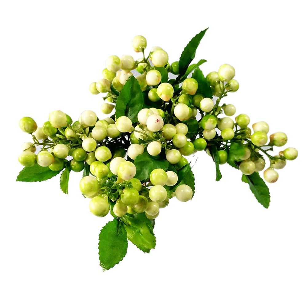 

Lifelike Artificial Fruits Simulation Berries Fake Decorative Fruit Realistic Looking Kitchen Counter Glass Jar Model Apartment