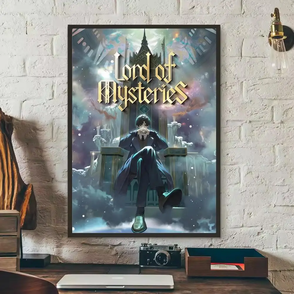 سيد الألغاز أنيمي ملصق ملصقات HD مقاوم للماء اللوحة جدار الفن لغرفة النوم غرفة المعيشة ديكور المنزل الديكور هدية