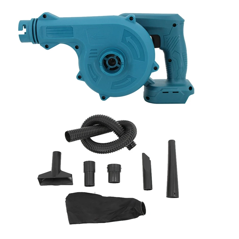 

Cordless Electric Air Blower & Suction Handheld Leaf Computer Dust Collector Cleaner Power Tool For Makita 18V Battery