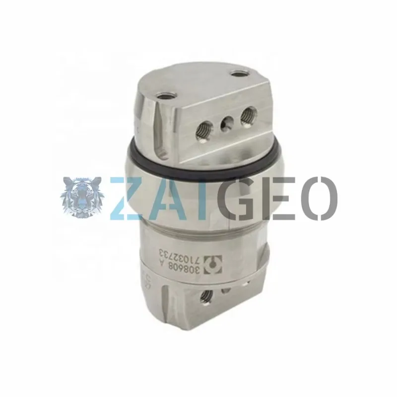 308620-1 Swivel Assembly Dual Port, With Side Ports Water Jet Industrial Cutting Machine Parts High Pressure Waterjet Part OMAX 3