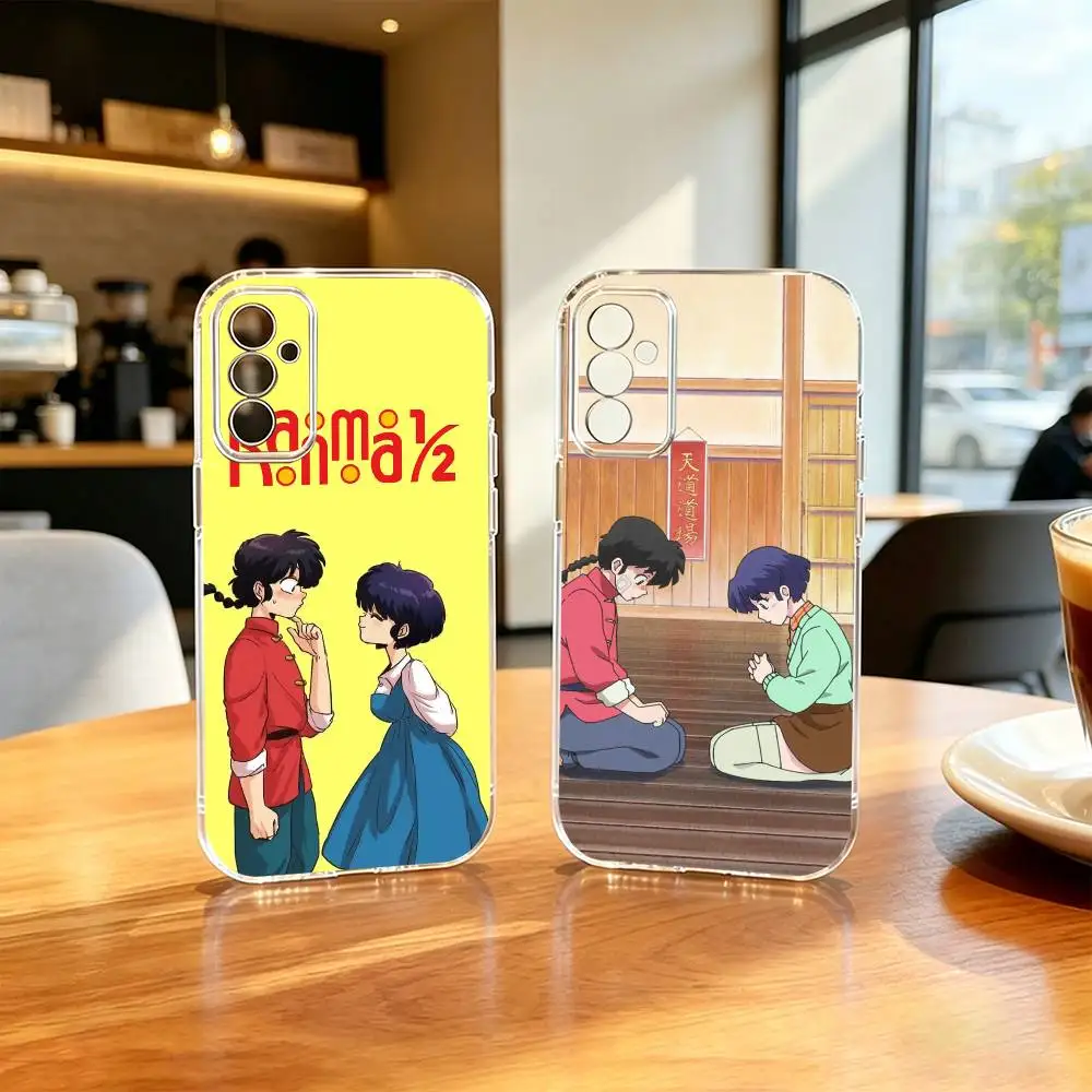 Funda de teléfono Manga Comics Saotome Akane Ranma para SamsungA10,12,20,21S,30,31,40,50,51,52,70,71, funda transparente