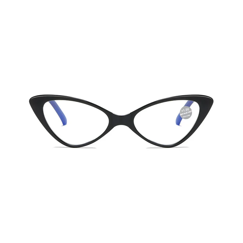 Shonemes Cat Eye Reading Glasses Stylish Women Magnifiers Eyeglasses Anti Blue Light Presbyopic Eyewear Diopters +1 2 2.5 3 4