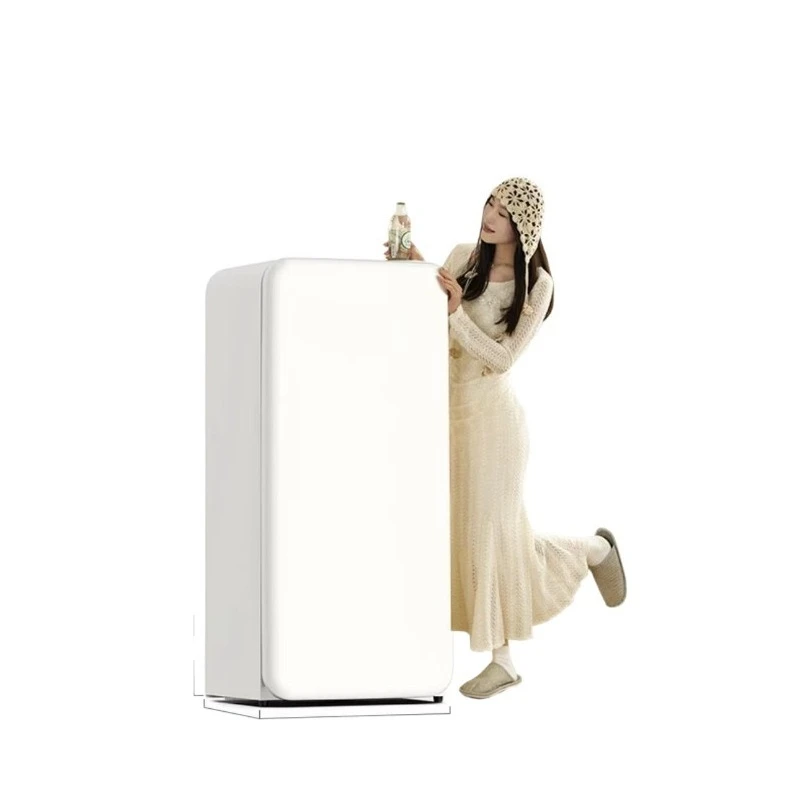 Retro refrigerator first-class energy efficiency, household embedded freezer RC-168D-FS c