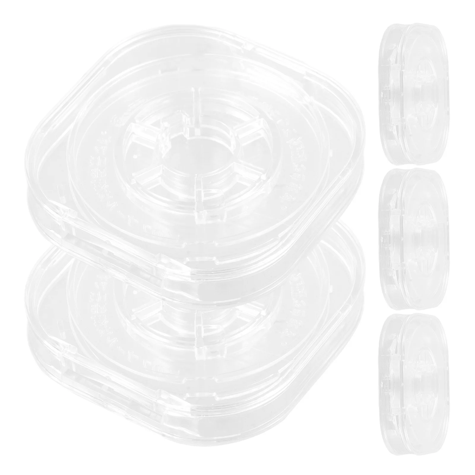 5 قطعة بكرات خط الصيد المنظم اكسسوارات المبتدئين الخبرة الصيادين التعامل بشكل جيد التصميم العالمي حامل معدات الصيد