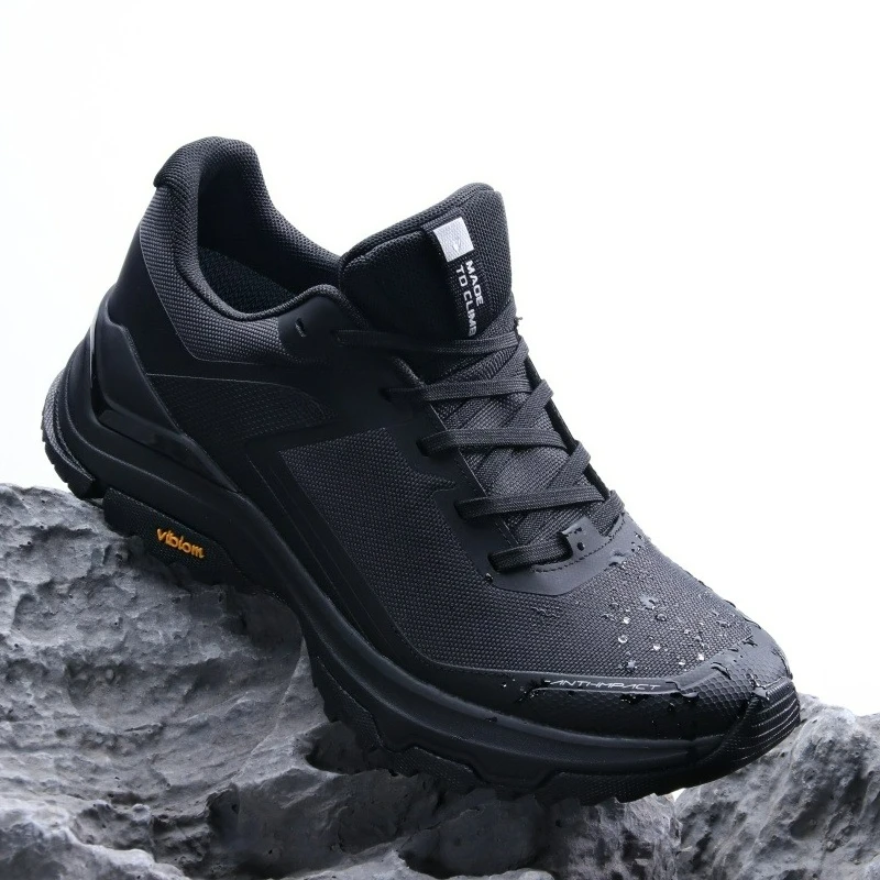 Профессиональная мужская горная обувь, черная