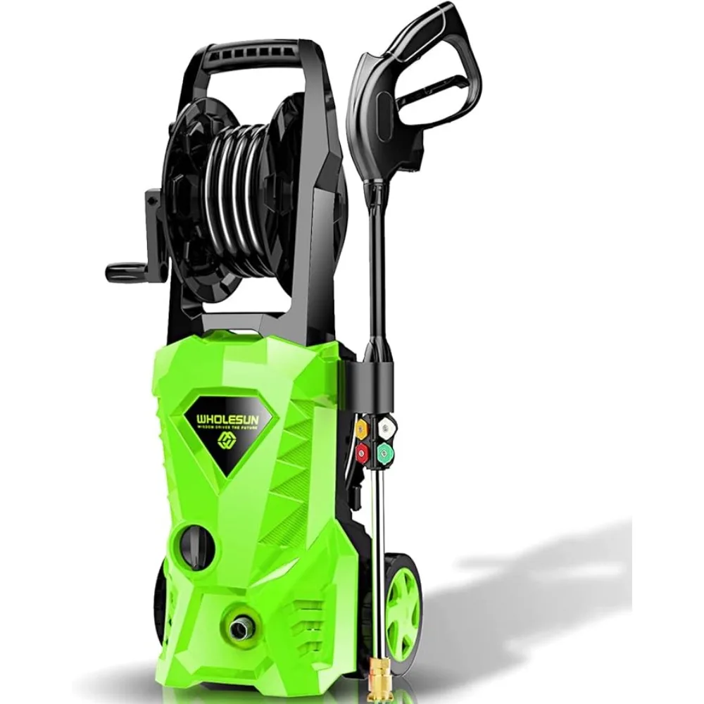 WS 3000 Electric Pressure Washer 2150PSI Max 2.65GPM Power Washer 1600W High Pressure Cleaner Machine