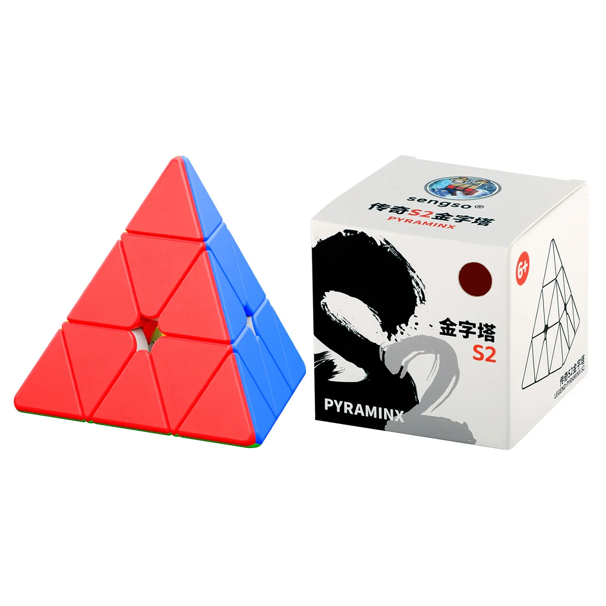 [JudyCube] Sengso Pyraminx S2 3x3 Magic Speed Cube Professionele Puzzel Shengshou Piramide Fidget Speelgoed kinderen Geschenken