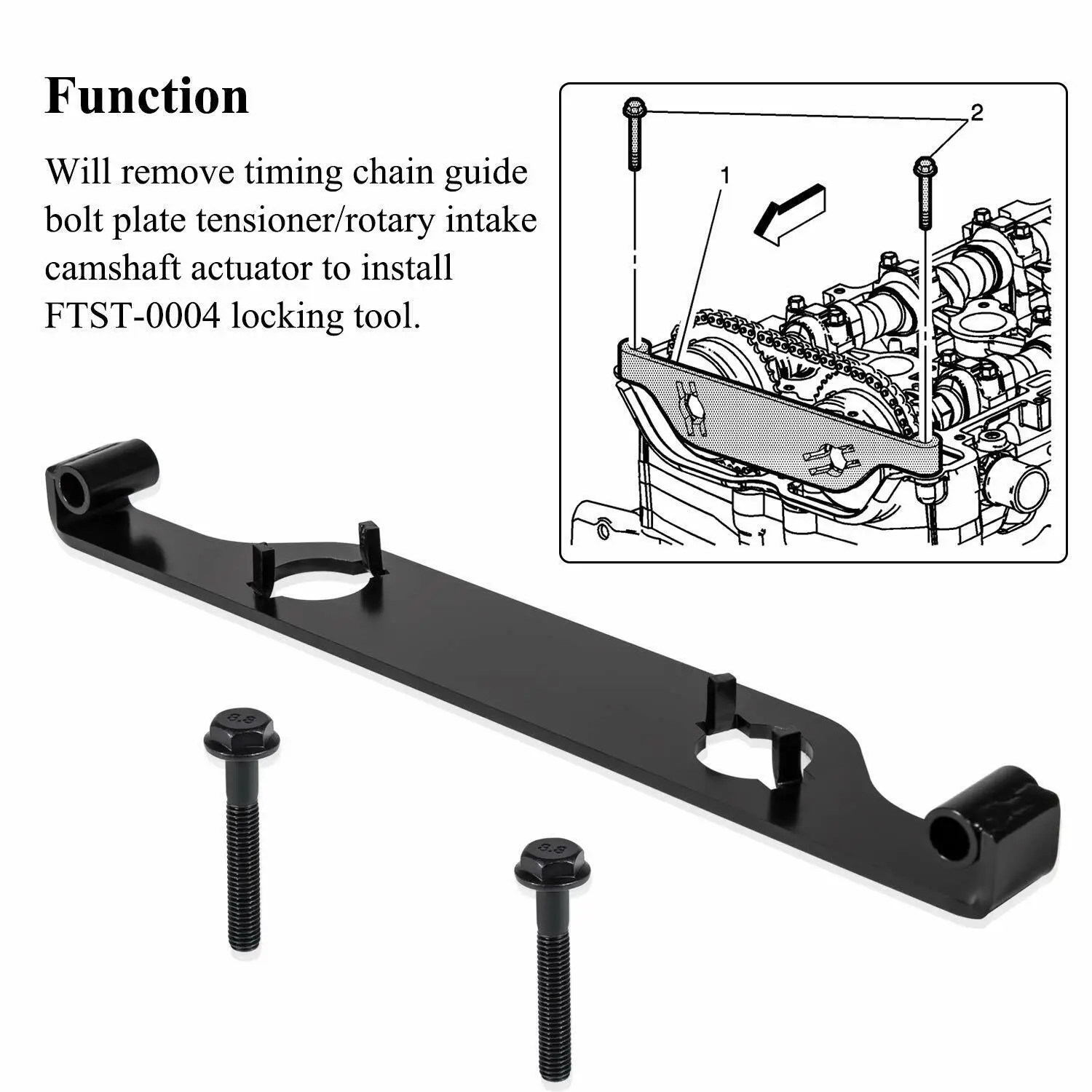 TM 6677 Timing Chain Retainer Tools Similar to EN-48749 for GM/2010 Buick LaCrosse/ 2010 Chevy Equinox,/2.0L 2.4L Ecotec engines