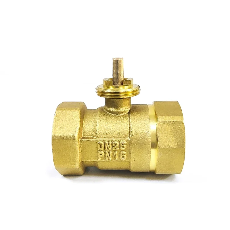 2way DN15 DN20 DN25 Electric Motorized Thread Brass Ball Valve Body