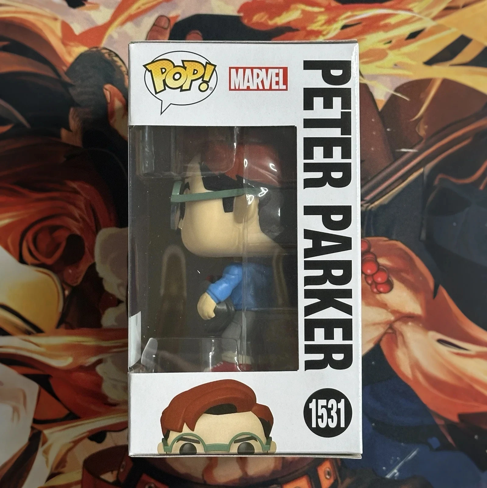 Spider-Man Peter Parker #1531 Action Figures Funko Pop Marvel 4.2inch Vinyl Figure Collectible Limited Edition Model Toy Gift - Image 4