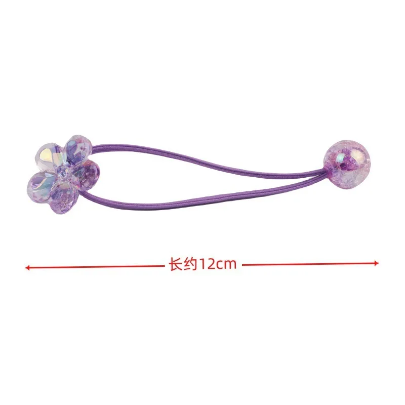 Diademas elásticas de colores para niña y niño, accesorios para el cabello de princesa, lazos para el pelo, 2 piezas