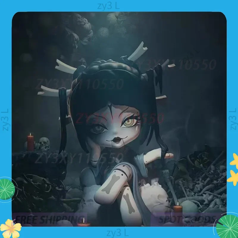 حقيقية كيرا X الجيل الثاني قفل شيطان رقيقة صندوق أعمى الظلام الرعب سلسلة يدوية الصنع الحلي للأطفال تحصيل لعبة هدية #3