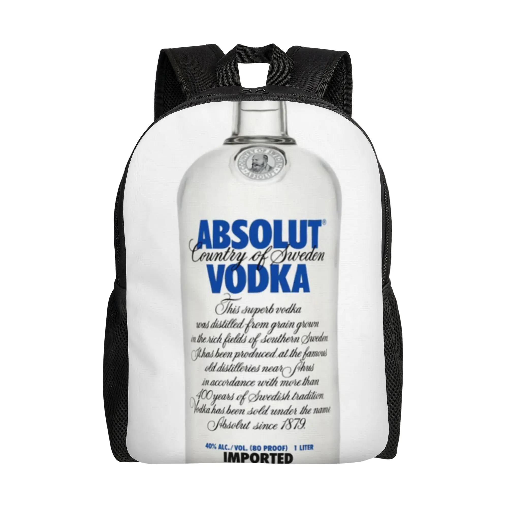 

aAbsolut Vdka9 aAbsolut Vodka Schoolbag Модная сумка для ноутбука большой вместимости для офисных работников, к началу учебного года