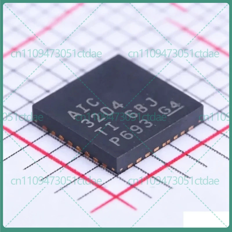 10-50pcs for TLV320AIC3204IRHBR QFN-32 Audio Codec IC