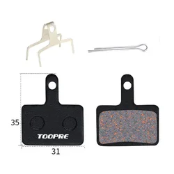 1 pair Disc Brake Pads Bicycle Outdoor Accessories Mountain Bike Replacement TP-01B TP-01D TP-01E Durable Practical