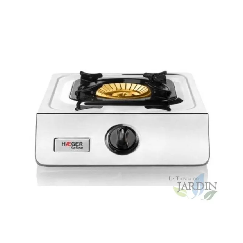 Gas stove Safine 1 burner 90mm. Stainless steel.