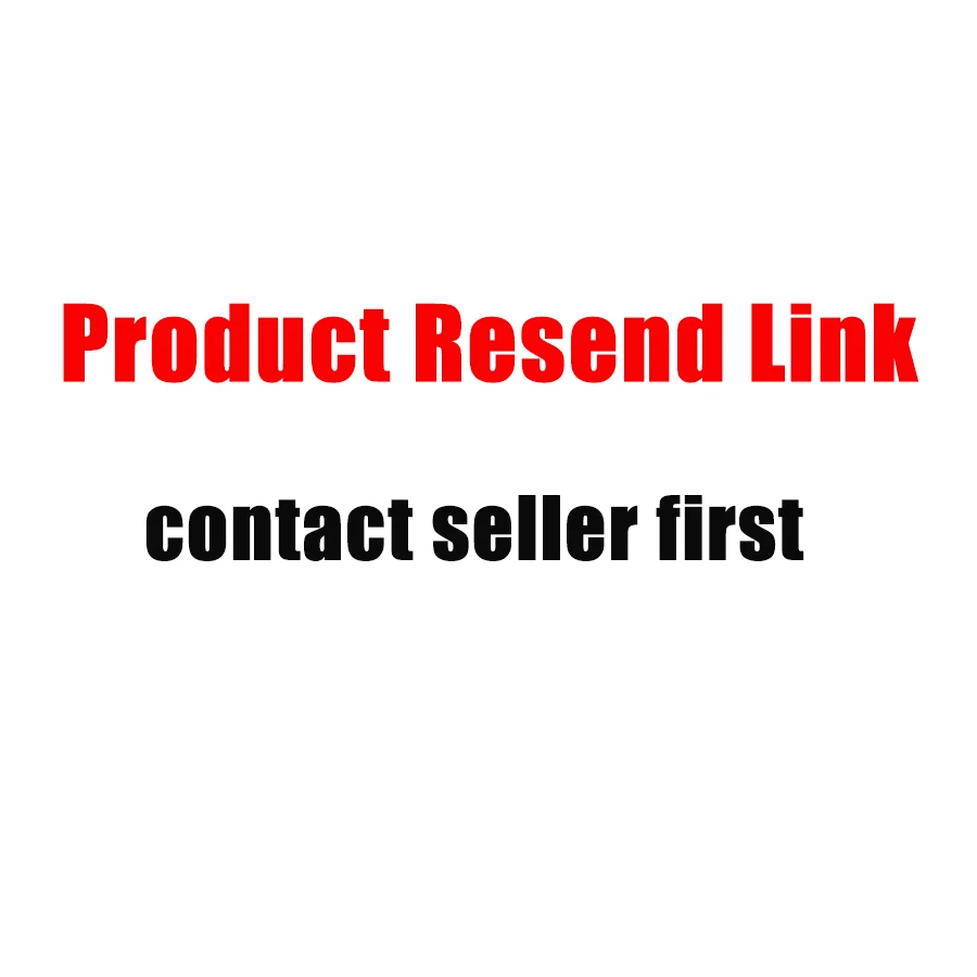 Product Resend Link, do not place an order