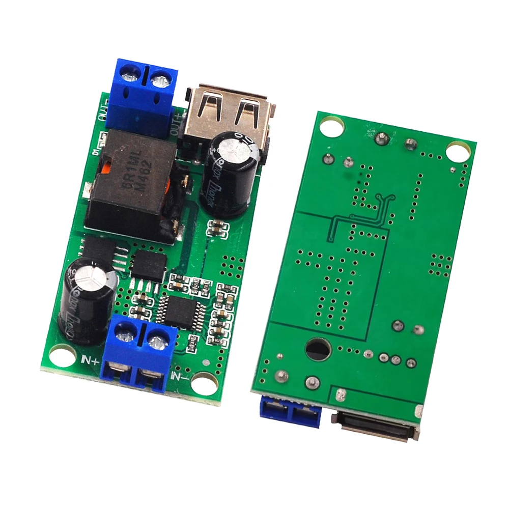 DC-DC 9V/12V/24V/36V to 5V 5A Step-down Module High-power Automotive Stabilized Regulated Power Supply Buck Converter