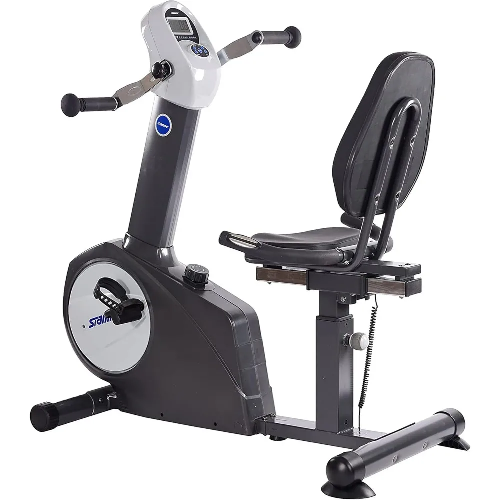 

Indoor Total Body Recumbent Bike, FULL-BODY WORKOUT,121 Pounds , Alloy Steel