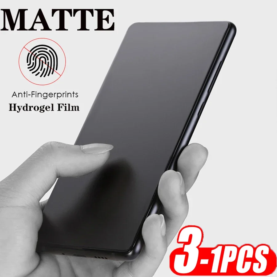 3-1PCS Full Cover Matte Curved Soft Hydrogel FilmFor Vivo X100 Ultra Clear TPU Screen Protector Not Glass For VIVO X100S Pro