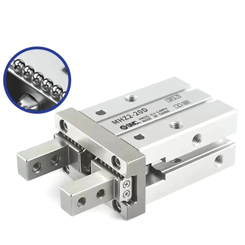 MHZ2 Pneumatic Gripper NEW SMC Air MHZ2-10D MHZ2-16D MHZ2-20D MHZ2-25D MHZ2-32D MHZ2-40D Aluminium Clamps Finger Cylinder