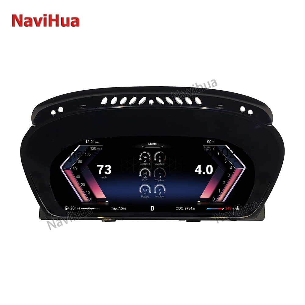 New Upgrade For BMW X5 E70 Car Digital Cluster Instrument Automotive Speedometer Virtual Cockpit LCD Dashboard Linux