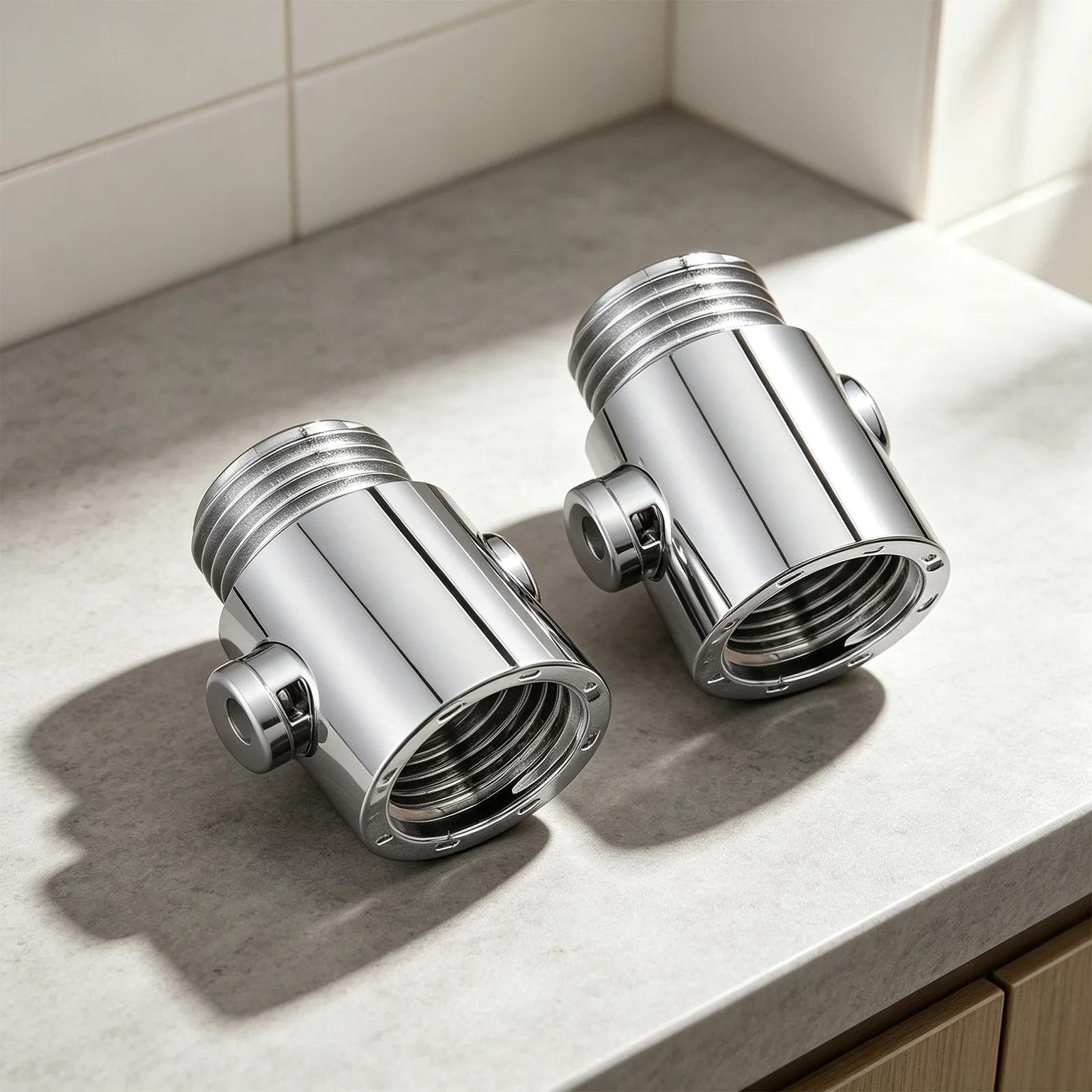 Water Stop Controller Shut-off Valve Water Stop Valve Shower Valve 2pcs ABS for impact Resistance Low Water Absorption