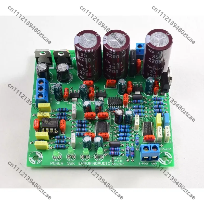 Audio Digital Conversion Circuit Assembly Parts Pre-mounted Chips Household HiFi Playback Spare Components