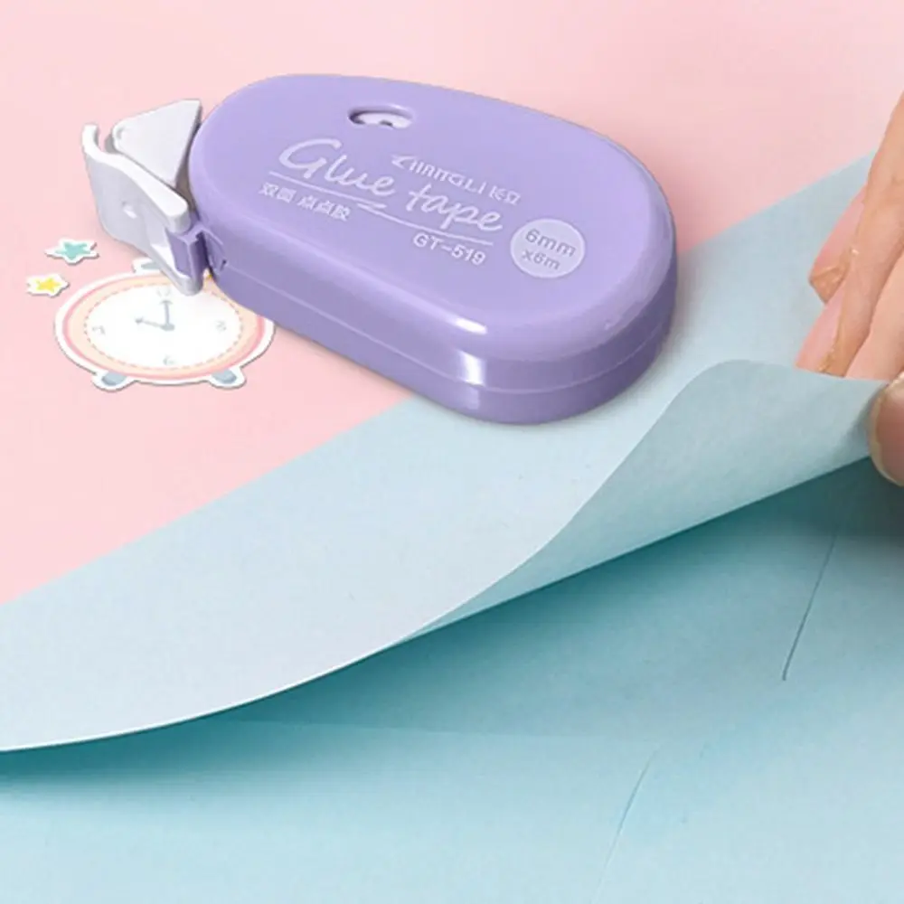Office Ledger Supplies Dot Glue Student Study Exam Stationery Double Sided Adhesive Tape Multifunctional Permanent Tape