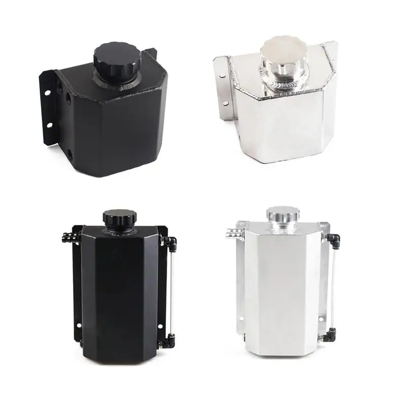 1L/2L Recovery Water Tank coolant radiator auxiliary water tank Reservoir Recovery Oil Catch Can Coolant Radiator Overflow Tank