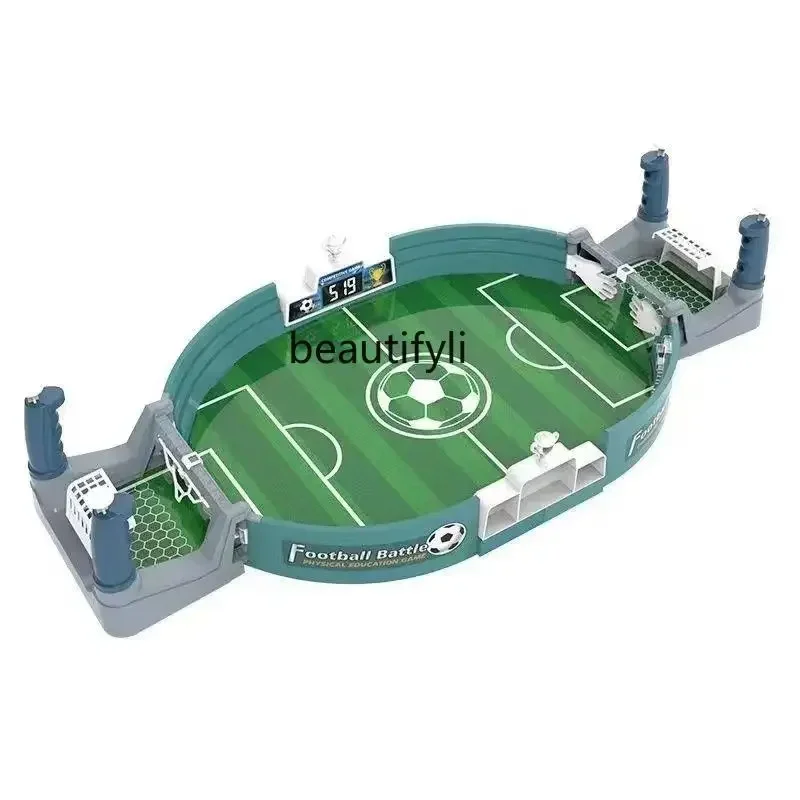 Mesa de juguete para niños, máquina de fútbol, mesa de fútbol, juego de mesa interactivo doble para padres e hijos