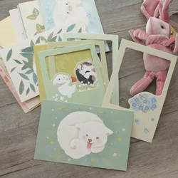 15pcs Animal Get Ready for Bed Design As Post Card Gift Greeting Cards Gift Card Party Invitation Scrapbooking Use