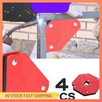 AA05 Angle Solder Arrows Magnet Weld Fixer Positioner 4PCS Magnetic Welding Holders Ferrite Holding Auxiliary Locator Tools