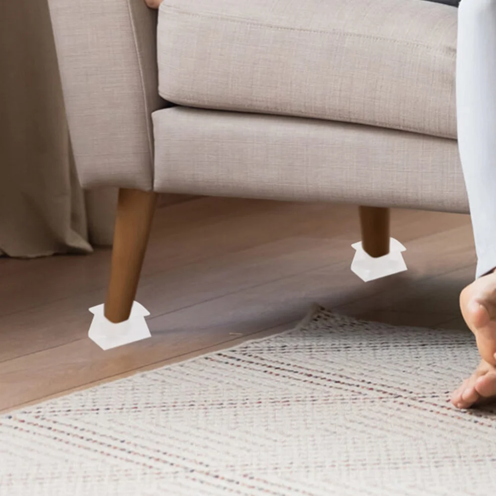 

14Pcs Silicone Chair Table Leg Caps Furniture Protectors Antiscratch Noisereduction Longlasting Home Office Use