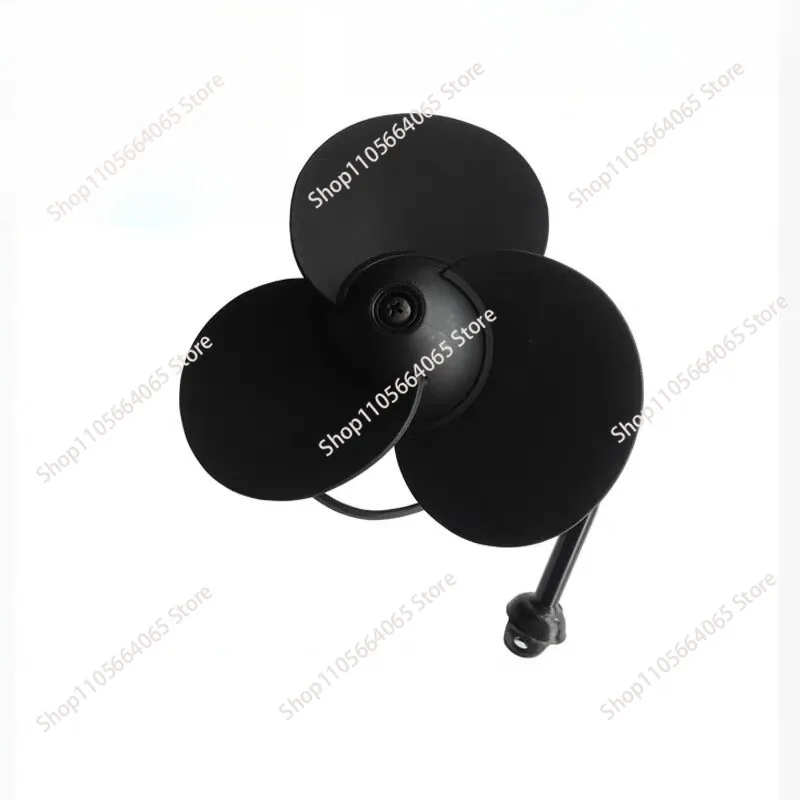 Fan 24 volts with switch silicone soft blade car powerful fan