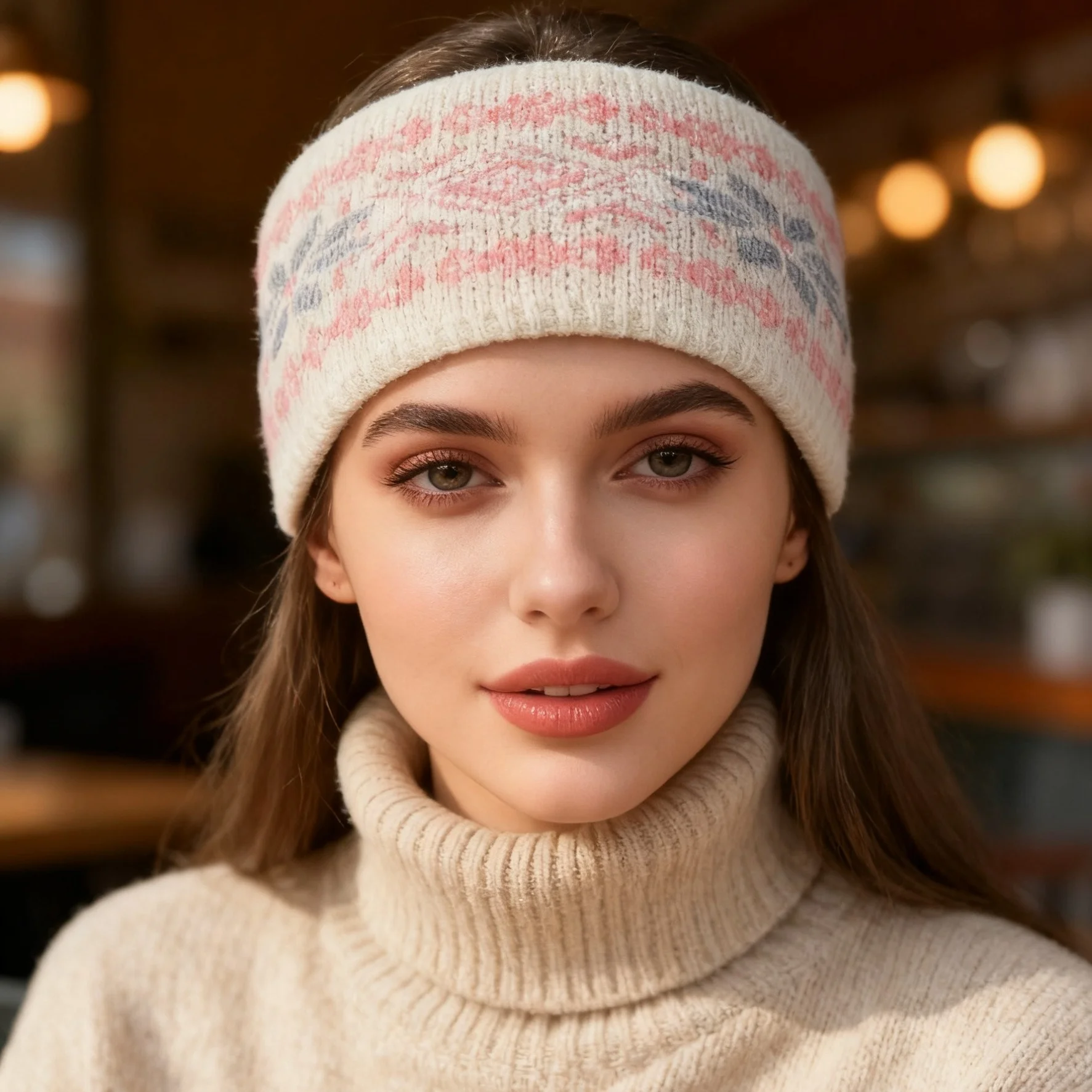 

1 шт., осенне-зимняя вязаная повязка на голову, толстая, мягкая, теплая повязка для волос, защита ушей, эластичные винтажные повязки для волос, головные уборы, аксессуары для волос