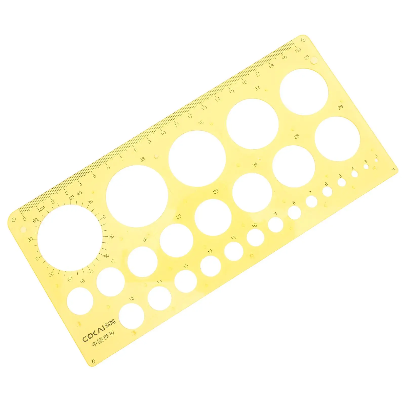 

Circular Template Ruler Architecture Stencil for Scale Drawing Children's Circle Stencils