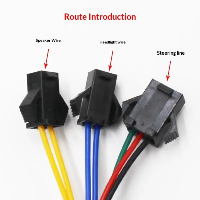 

[MC]1/3Pcs Motorcycle Accessories 3in1 E-bike Light ON-OFF Switch Horn Turn Signal Switches For Motorcycle Handlebar Switch