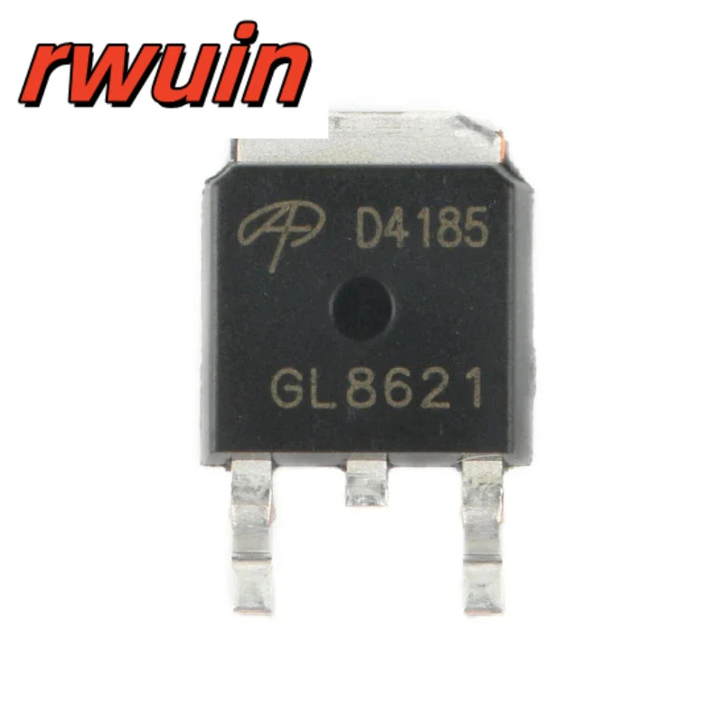 5PCS AOD4185 TO-252 D4185 MOSFET P channel -40V/-40A 15mΩ@-10V Field Effect Transistor Chip